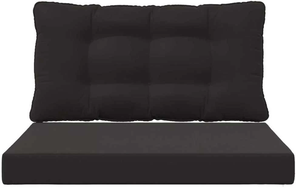 Lauko sofa pagalvėlė Poliesteris Juoda 80 x 68,5 cm