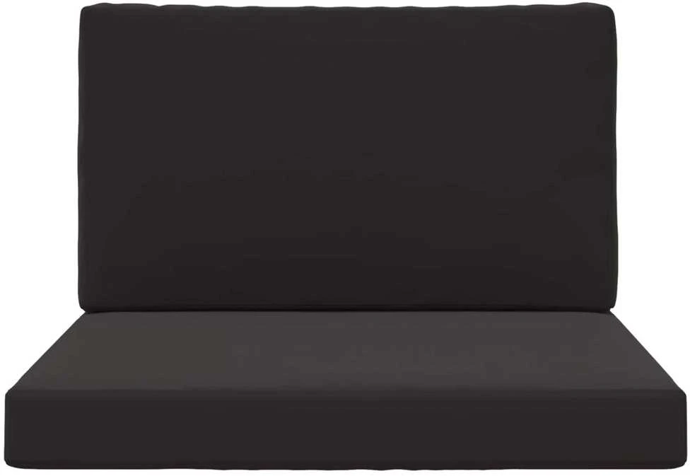 Lauko sofa pagalvėlė Poliesteris Juoda 80 x 80 cm