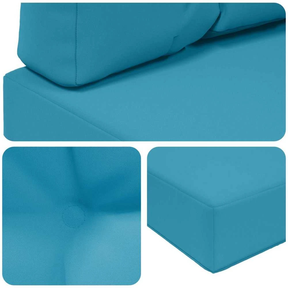 Lauko sofa pagalvėlė Poliesteris Karališka mėlyna 60 x 60 cm