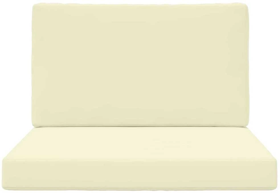 Lauko sofa pagalvėlė Poliesteris Kreminė 80 x 80 cm