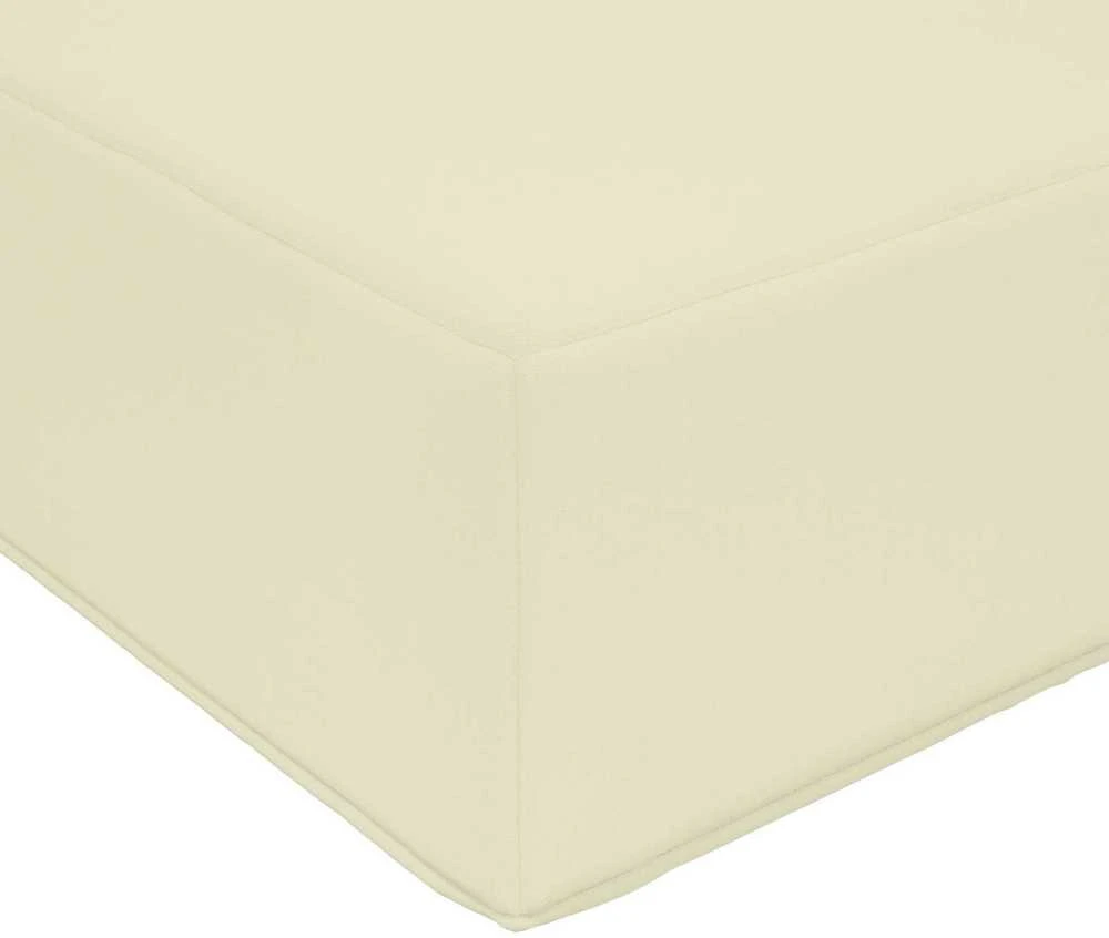 Lauko sofa pagalvėlė Poliesteris Kreminė 80 x 80 cm