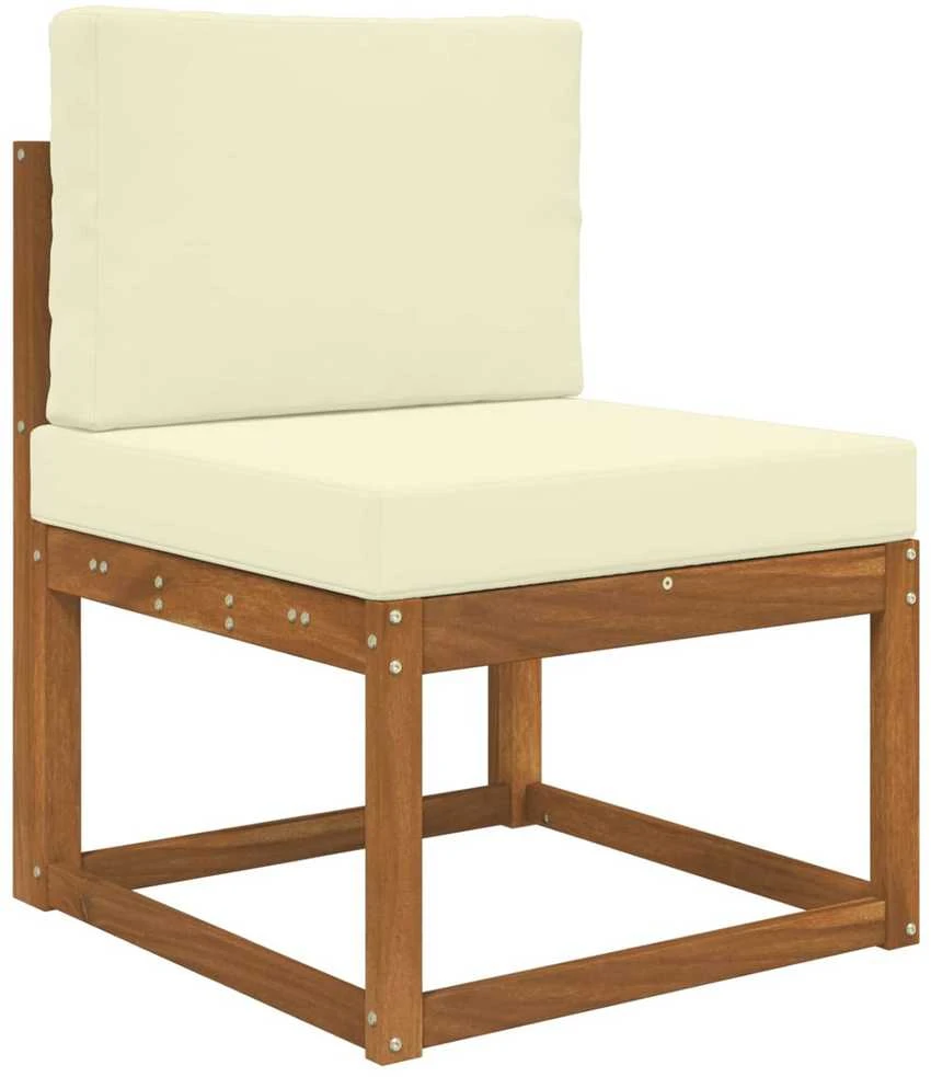 Lauko sofa pagalvėlė Poliesteris Kreminė 60 x 60 cm