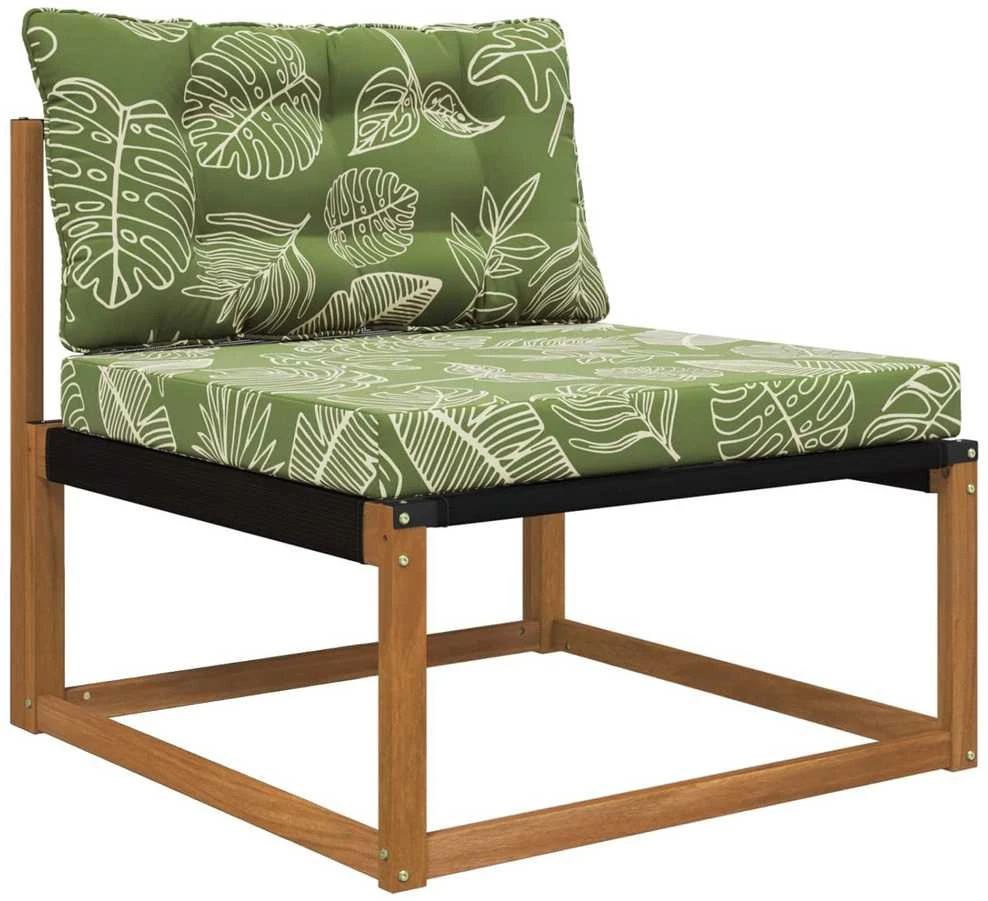 Lauko sofa pagalvėlė Poliesteris Lapų dizainas 80 x 68,5 cm