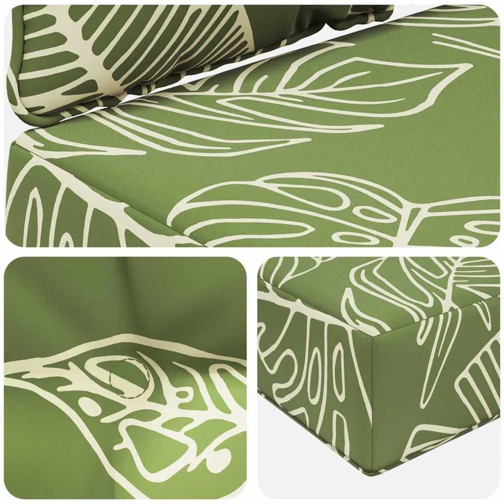 Lauko sofa pagalvėlė Poliesteris Lapų dizainas 80 x 68,5 cm