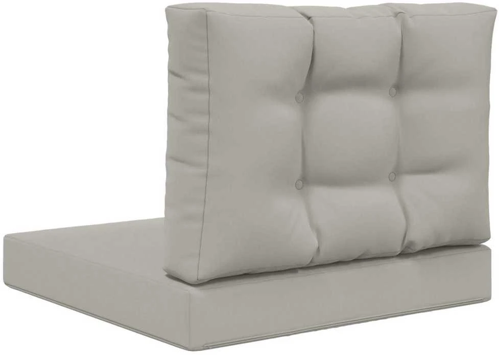 Lauko sofa pagalvėlė Poliesteris Pilka 60 x 60 cm