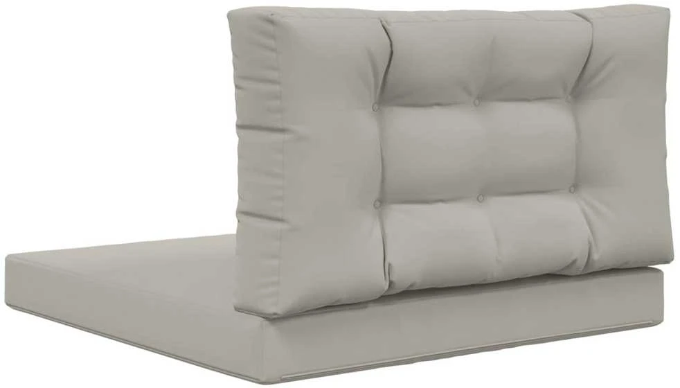 Lauko sofa pagalvėlė Poliesteris Pilka 80 x 80 cm