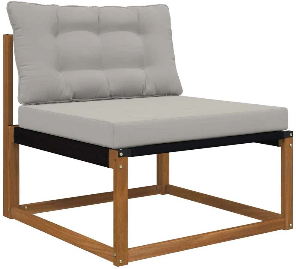 Lauko sofa pagalvėlė Poliesteris Pilka 80 x 68,5 cm