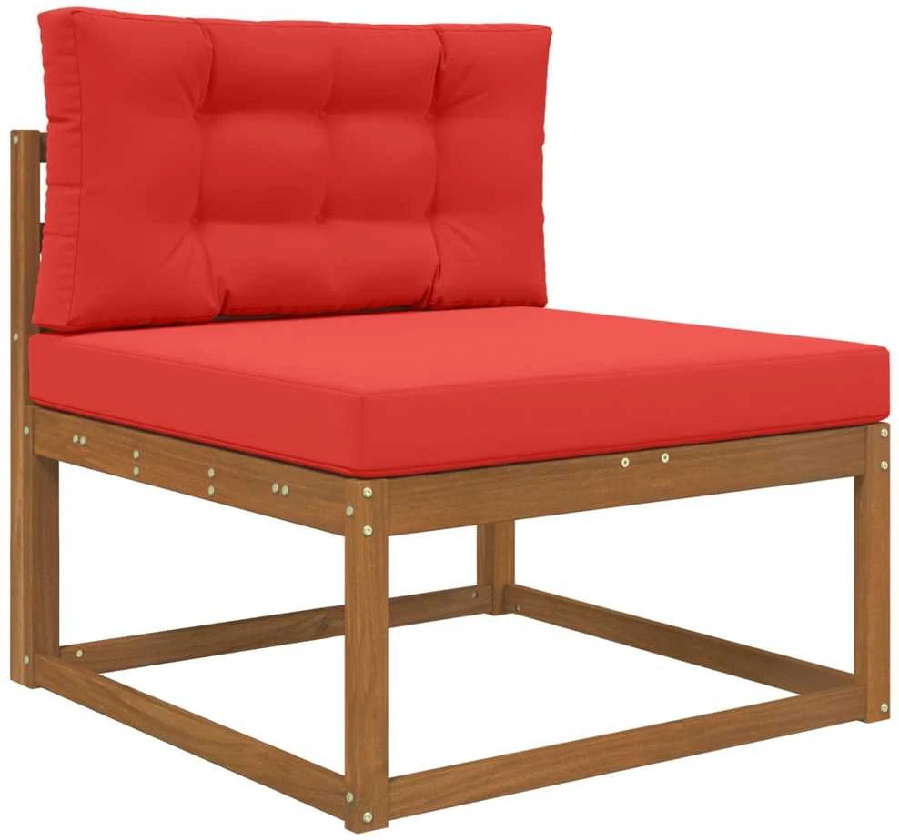 Lauko sofa pagalvėlė Poliesteris Raudona 80 x 80 cm