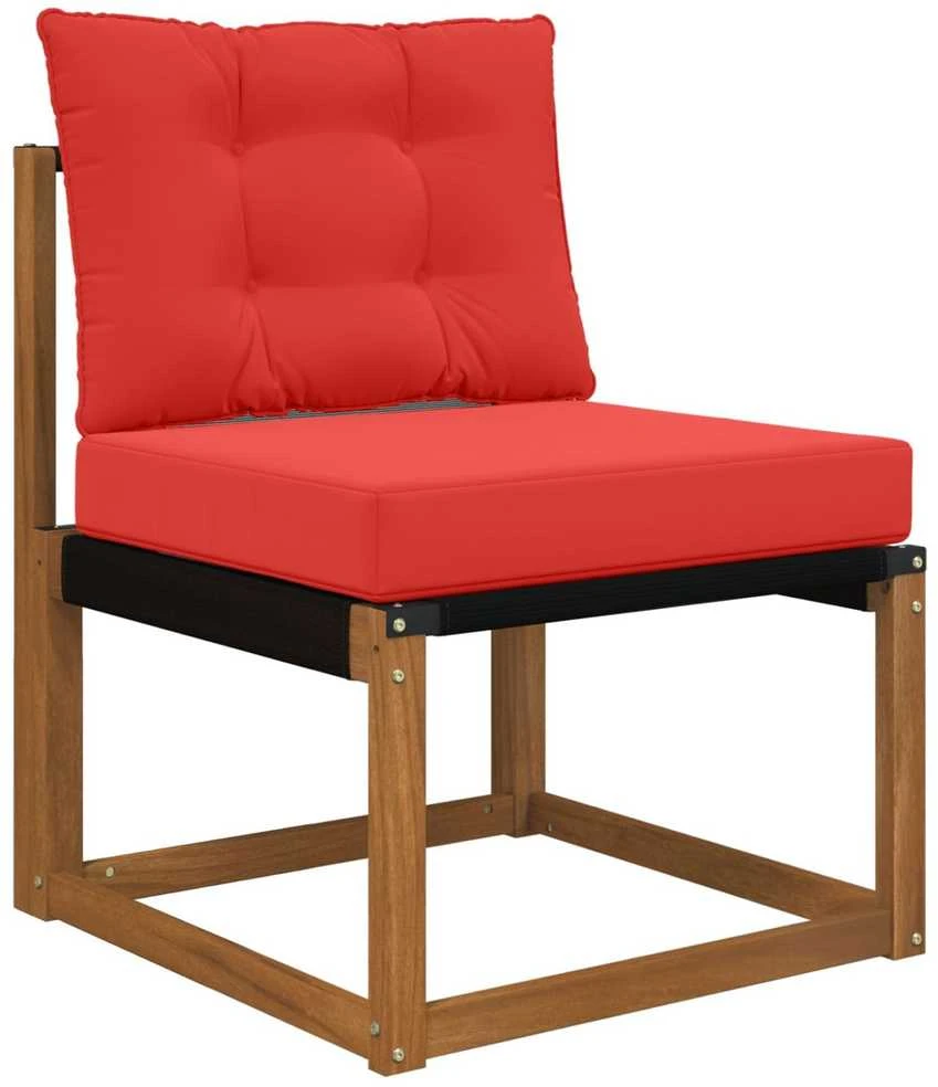 Lauko sofa pagalvėlė Poliesteris Raudona 60 x 50,5 cm
