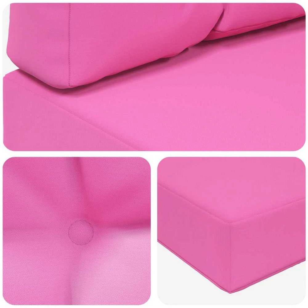 Lauko sofa pagalvėlė Poliesteris Rožinė 80 x 80 cm