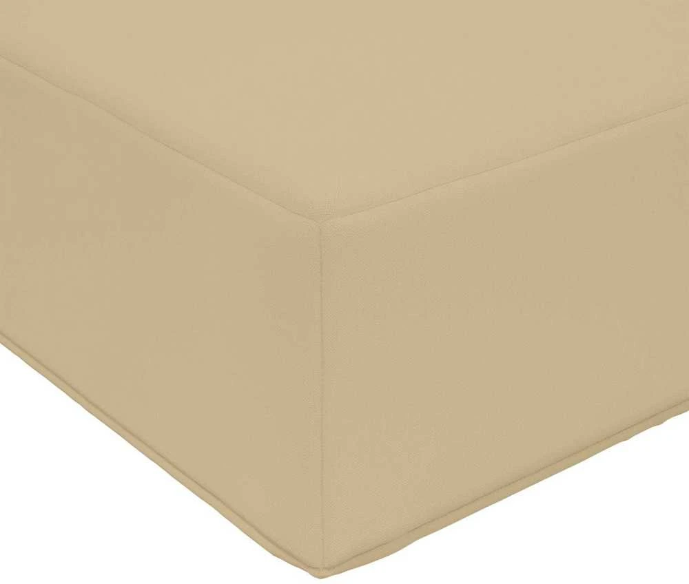 Lauko sofa pagalvėlė Poliesteris Smėlio 80 x 80 cm
