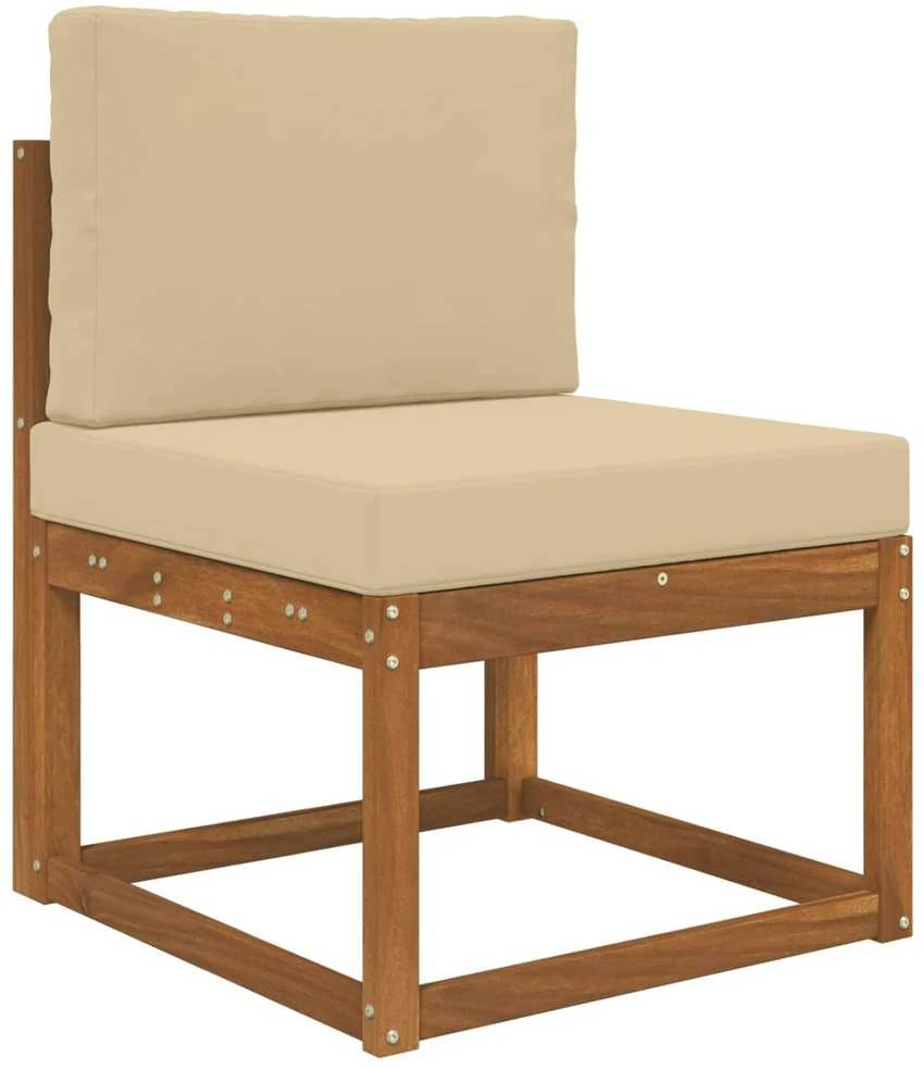 Lauko sofa pagalvėlė Poliesteris Smėlio 60 x 60 cm