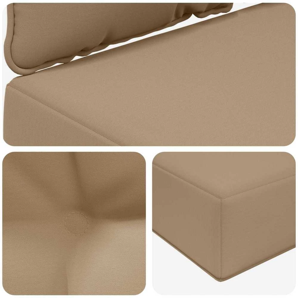 Lauko sofa pagalvėlė Poliesteris Taupe 80 x 68,5 cm