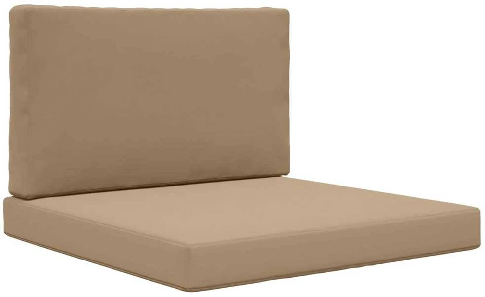 Lauko sofa pagalvėlė Poliesteris Taupe 80 x 80 cm