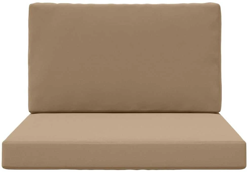 Lauko sofa pagalvėlė Poliesteris Taupe 80 x 80 cm