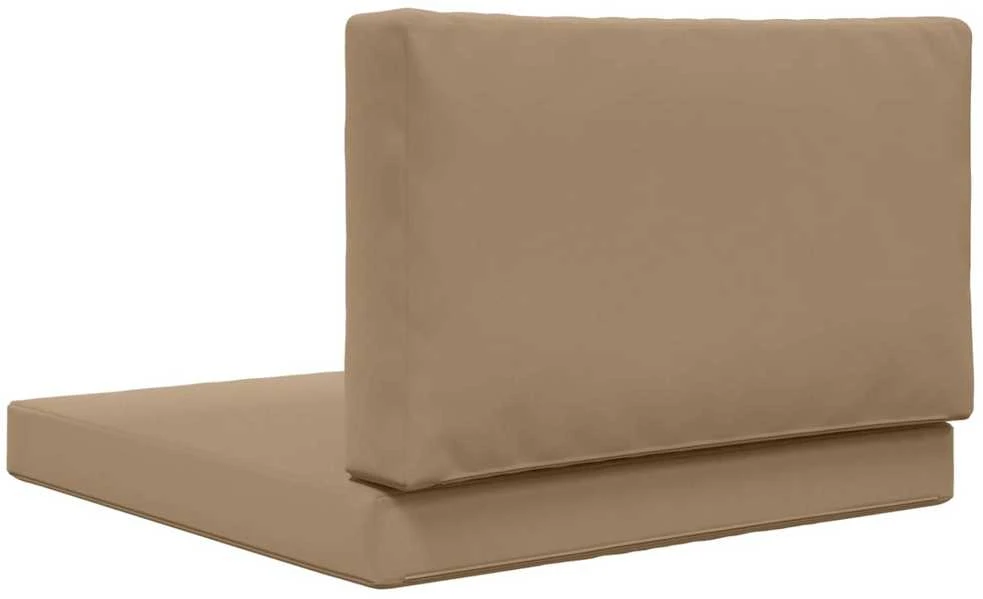 Lauko sofa pagalvėlė Poliesteris Taupe 80 x 80 cm