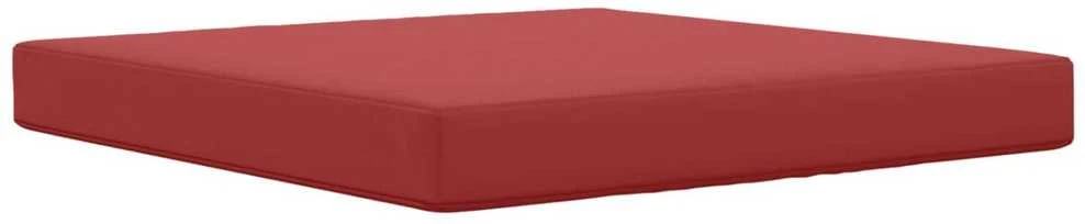 Lauko sofa pagalvėlė Poliesteris Vyno raudonumo 80 x 80 cm