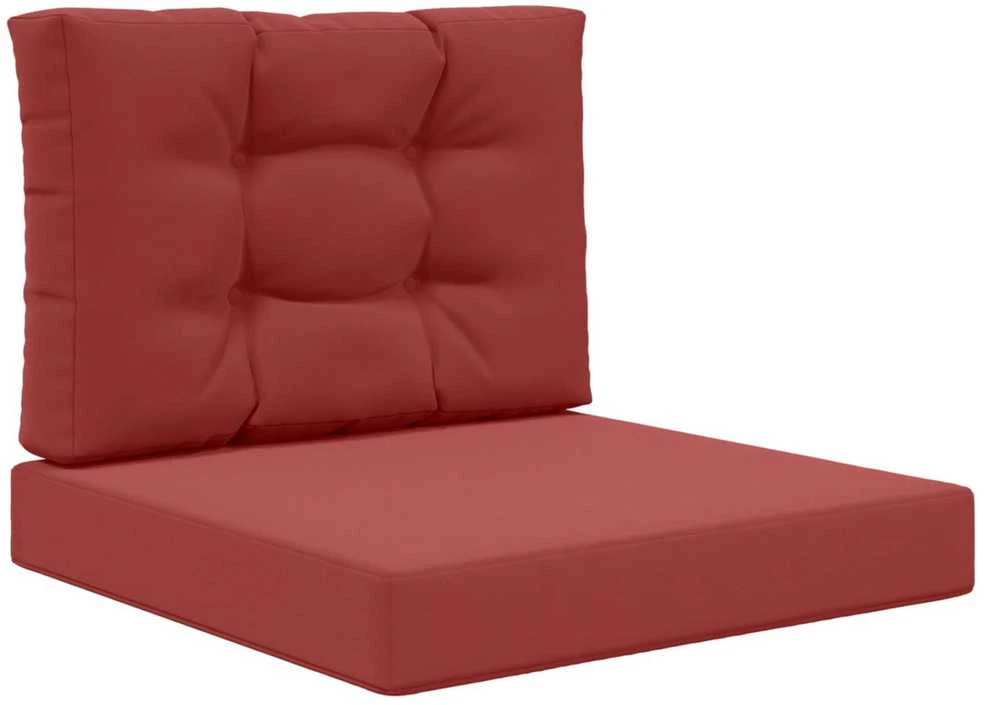Lauko sofa pagalvėlė Poliesteris Vyno raudonumo 60 x 60 cm