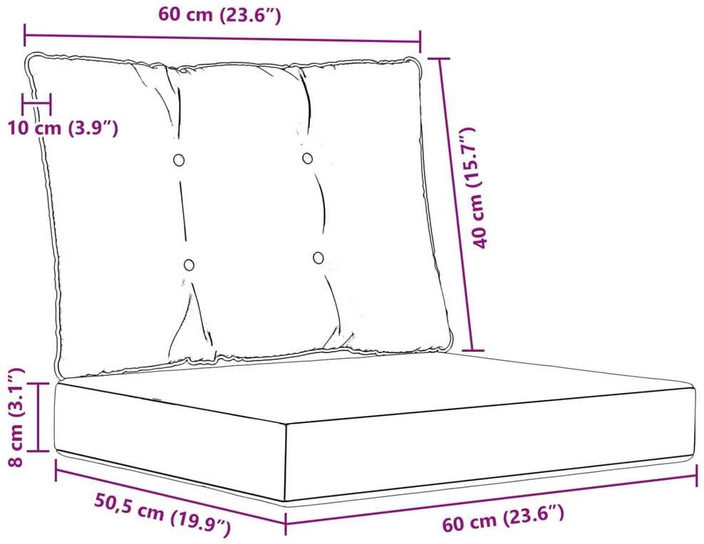 Lauko sofa pagalvėlė Poliesteris Žalia 60 x 50,5 cm