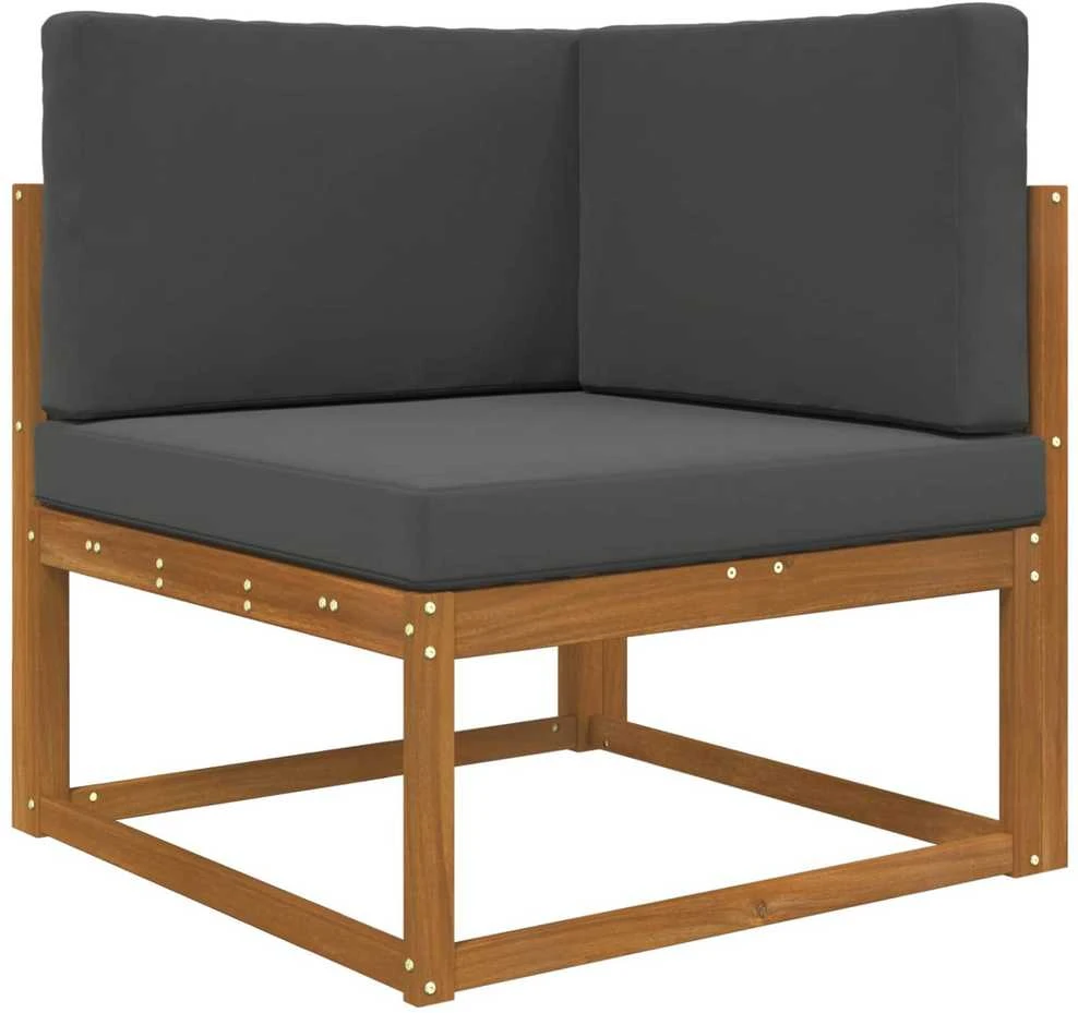 Lauko sofa pagalvėlė Poliesteris Antracito 80 x 80 cm