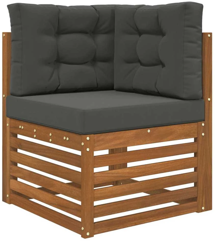 Lauko sofa pagalvėlė Poliesteris Antracito 60 x 60 cm