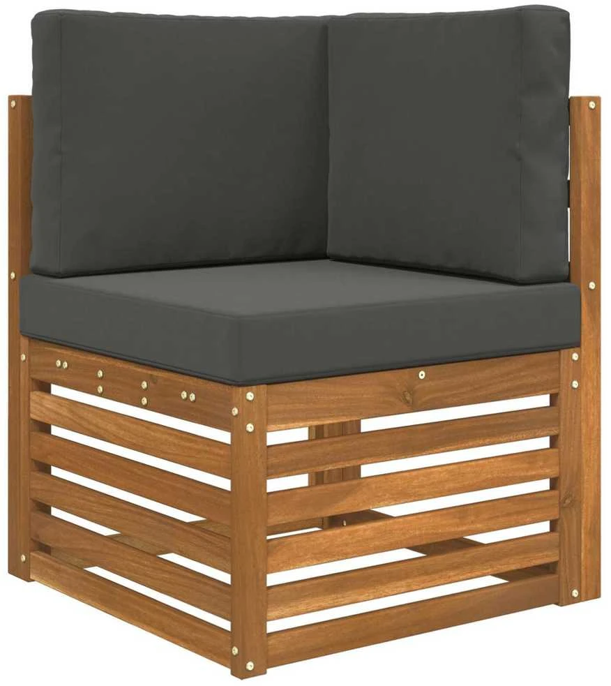 Lauko sofa pagalvėlė Poliesteris Antracito 60 x 60 cm