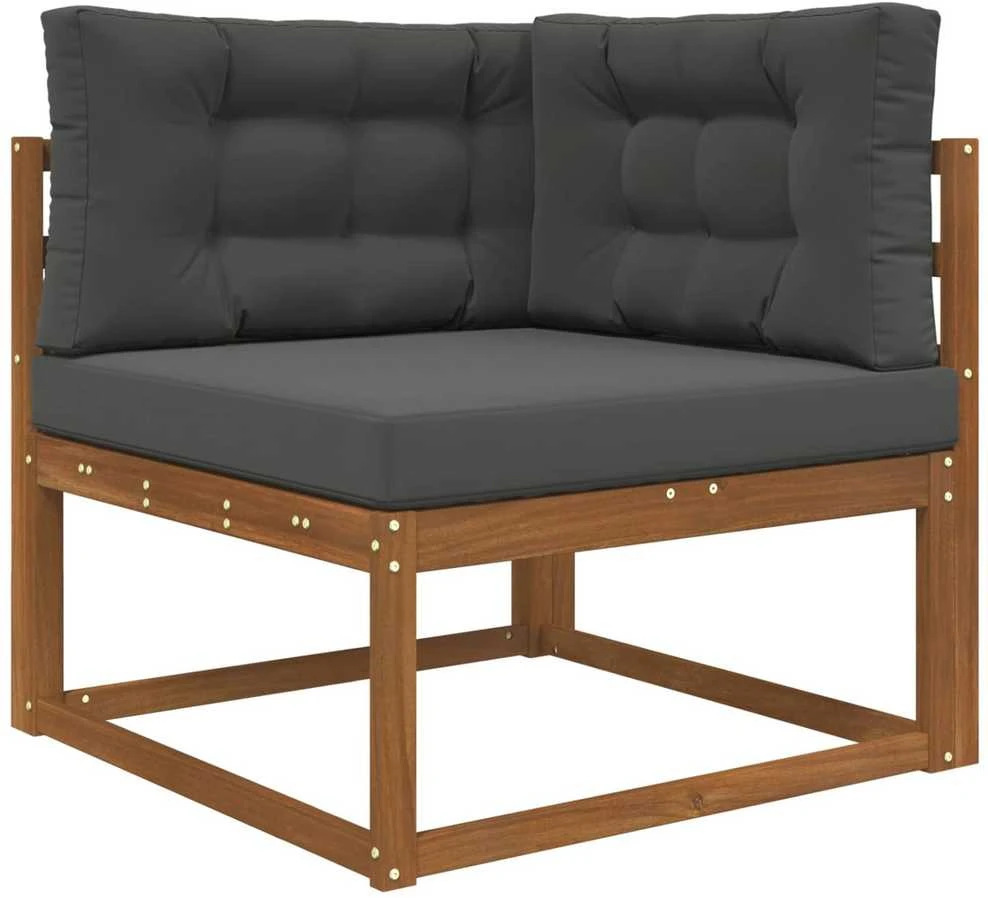 Lauko sofa pagalvėlė Poliesteris Antracito 80 x 80 cm
