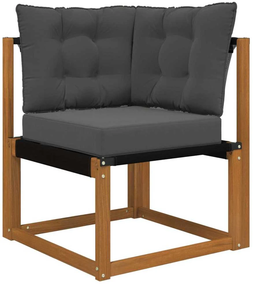 Lauko sofa pagalvėlė Poliesteris Antracito 50,5 x 50,5 cm