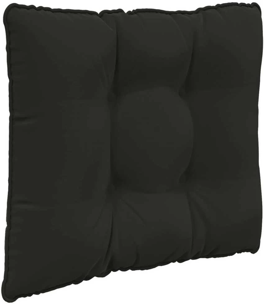 Lauko sofa pagalvėlė Poliesteris Juoda 50,5 x 50,5 cm
