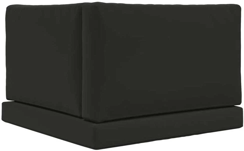 Lauko sofa pagalvėlė Poliesteris Juoda 80 x 80 cm