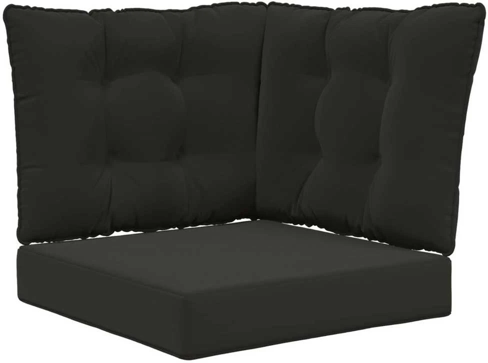 Lauko sofa pagalvėlė Poliesteris Juoda 50,5 x 50,5 cm