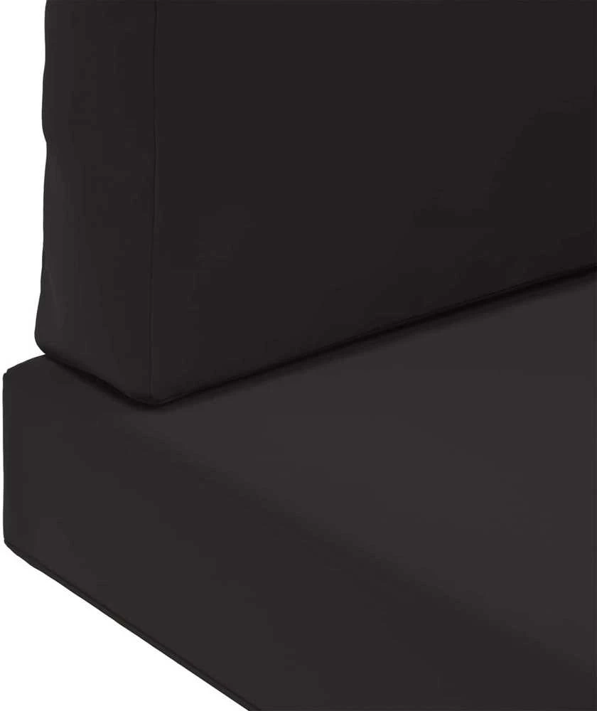 Lauko sofa pagalvėlė Poliesteris Juoda 60 x 60 cm
