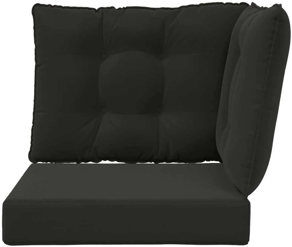 Lauko sofa pagalvėlė Poliesteris Juoda 50,5 x 50,5 cm