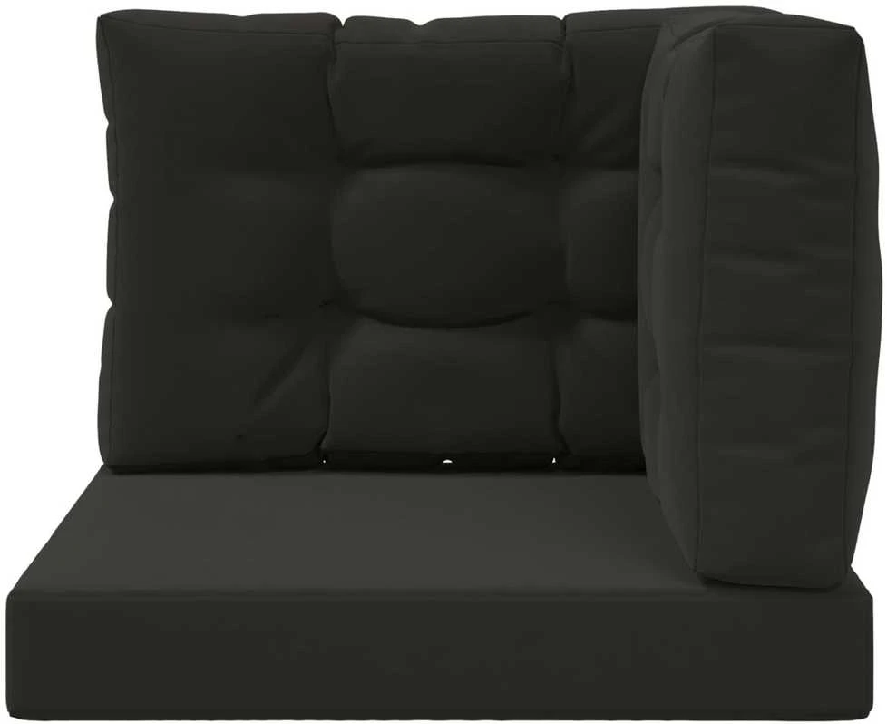 Lauko sofa pagalvėlė Poliesteris Juoda 60 x 60 cm