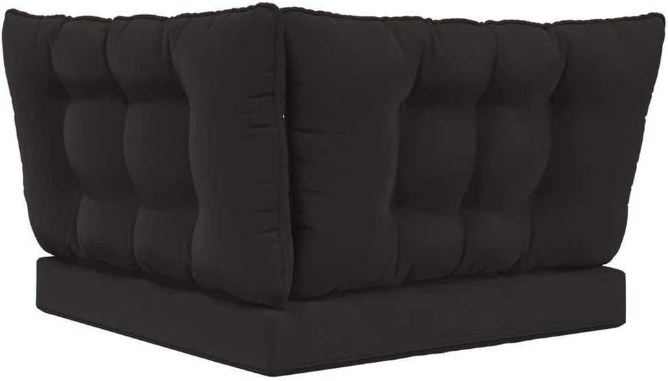 Lauko sofa pagalvėlė Poliesteris Juoda 68,5 x 68,5 cm