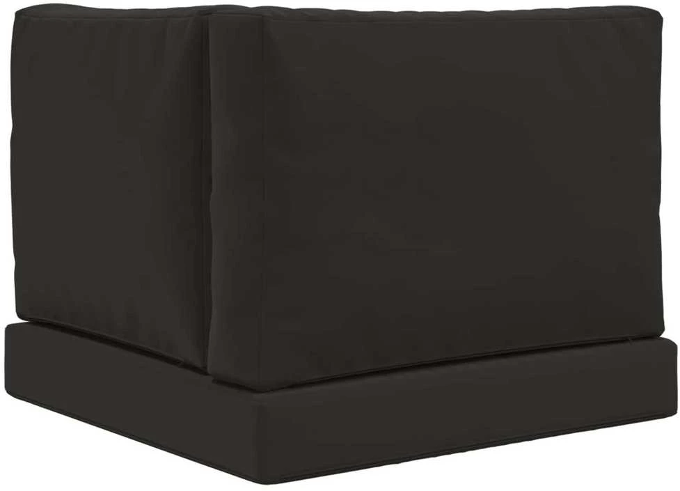 Lauko sofa pagalvėlė Poliesteris Juoda 60 x 60 cm
