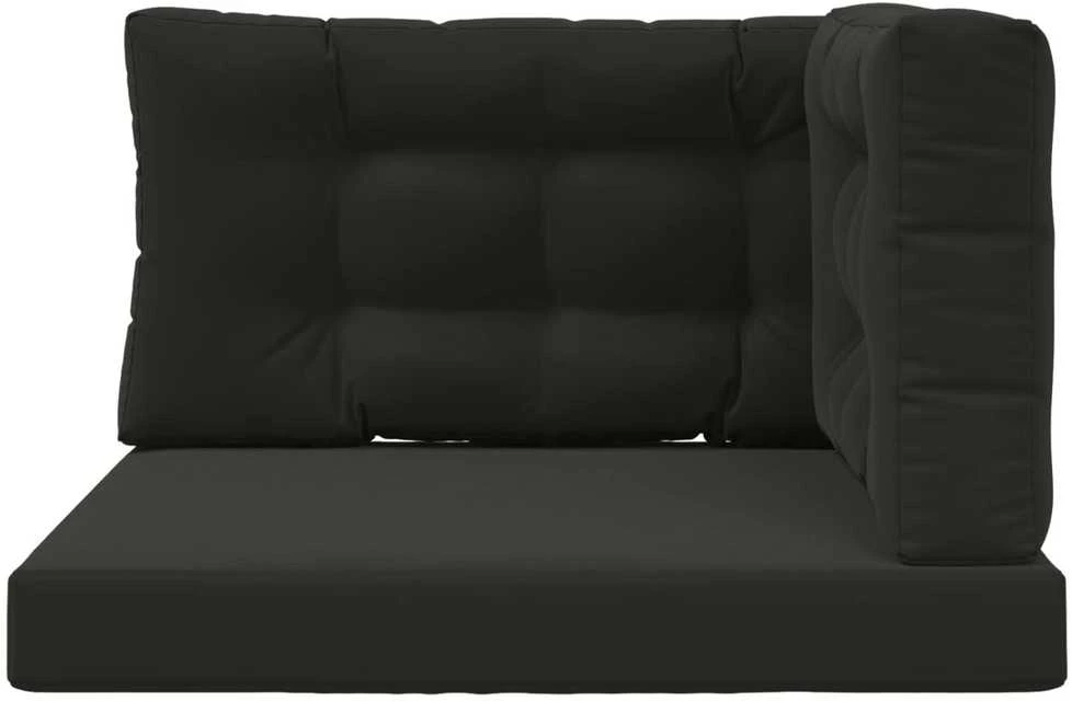 Lauko sofa pagalvėlė Poliesteris Juoda 80 x 80 cm