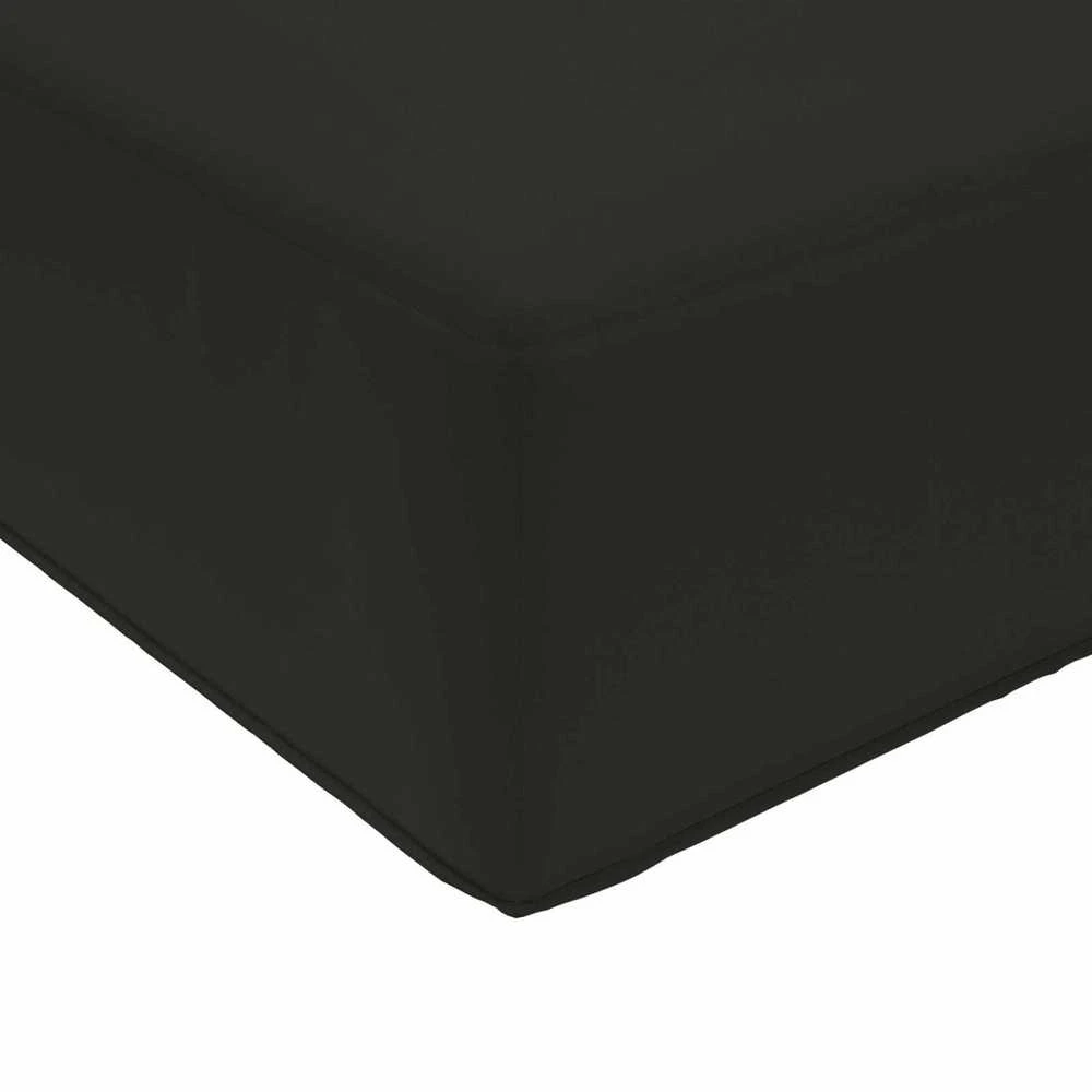 Lauko sofa pagalvėlė Poliesteris Juoda 60 x 60 cm