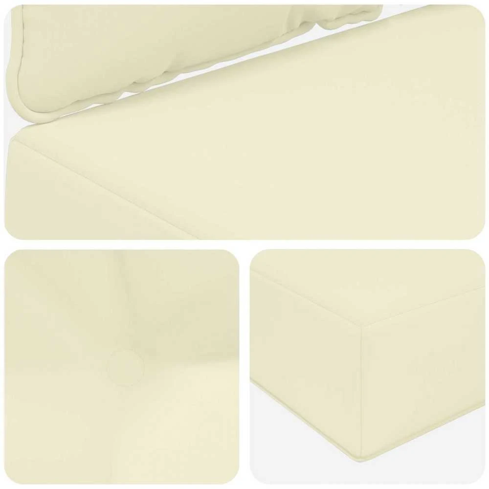 Lauko sofa pagalvėlė Poliesteris Kreminė 50,5 x 50,5 cm