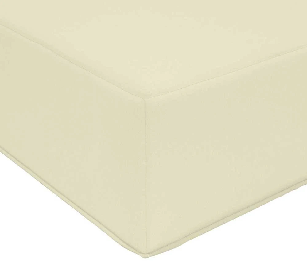 Lauko sofa pagalvėlė Poliesteris Kreminė 60 x 60 cm