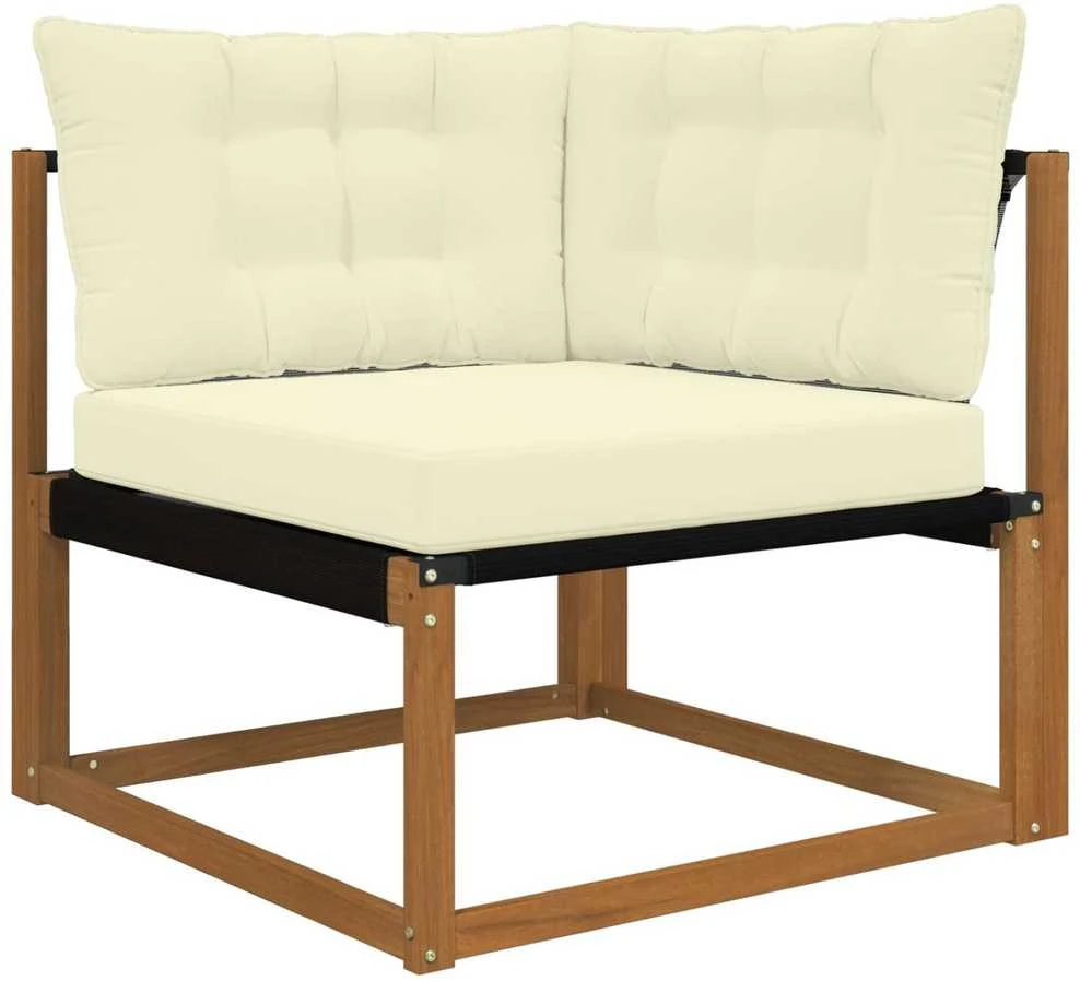Lauko sofa pagalvėlė Poliesteris Kreminė 68,5 x 68,5 cm