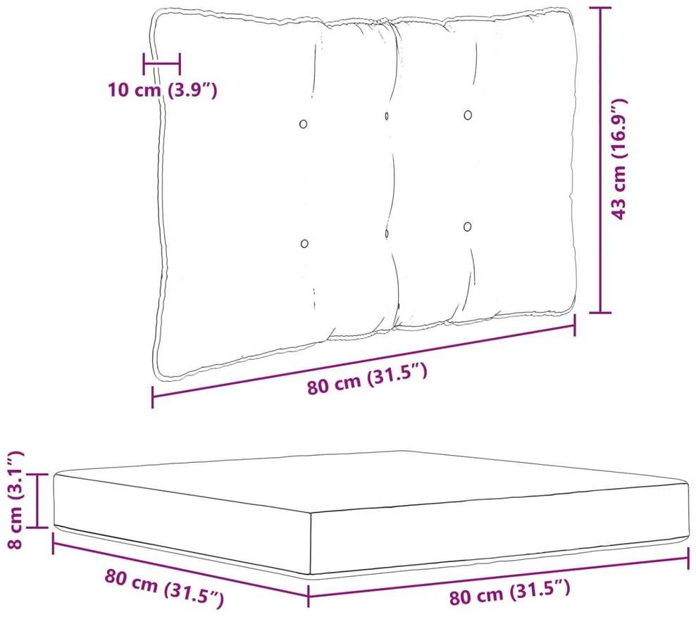 Lauko sofa pagalvėlė Poliesteris Kreminė 68,5 x 68,5 cm