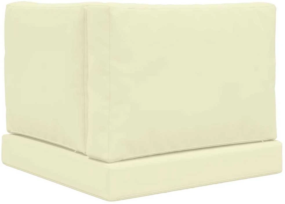 Lauko sofa pagalvėlė Poliesteris Kreminė 60 x 60 cm