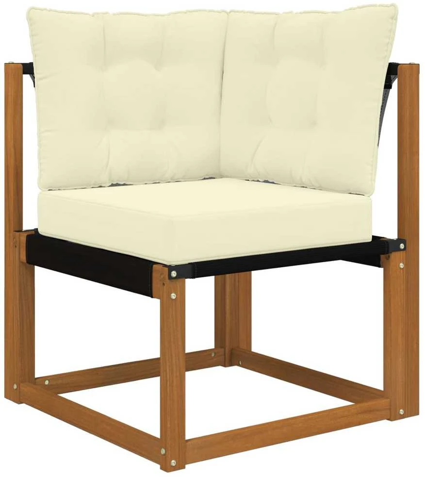 Lauko sofa pagalvėlė Poliesteris Kreminė 50,5 x 50,5 cm