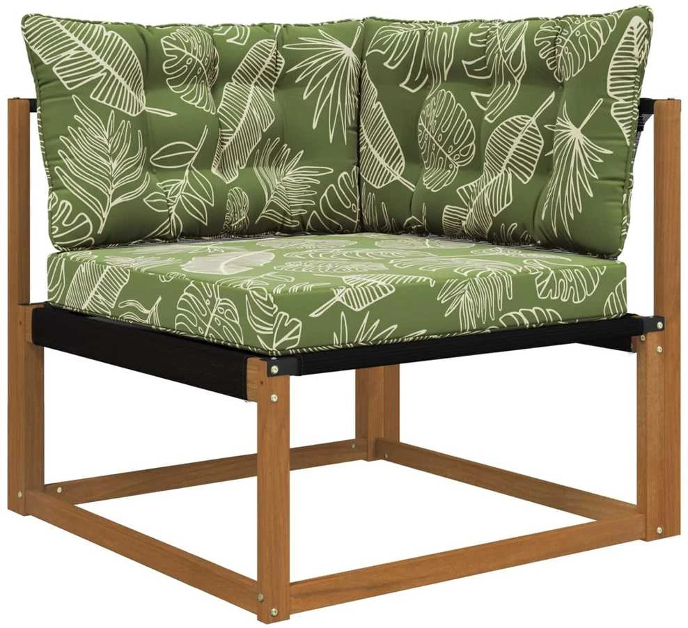 Lauko sofa pagalvėlė Poliesteris Lapų dizainas 68,5 x 68,5 cm