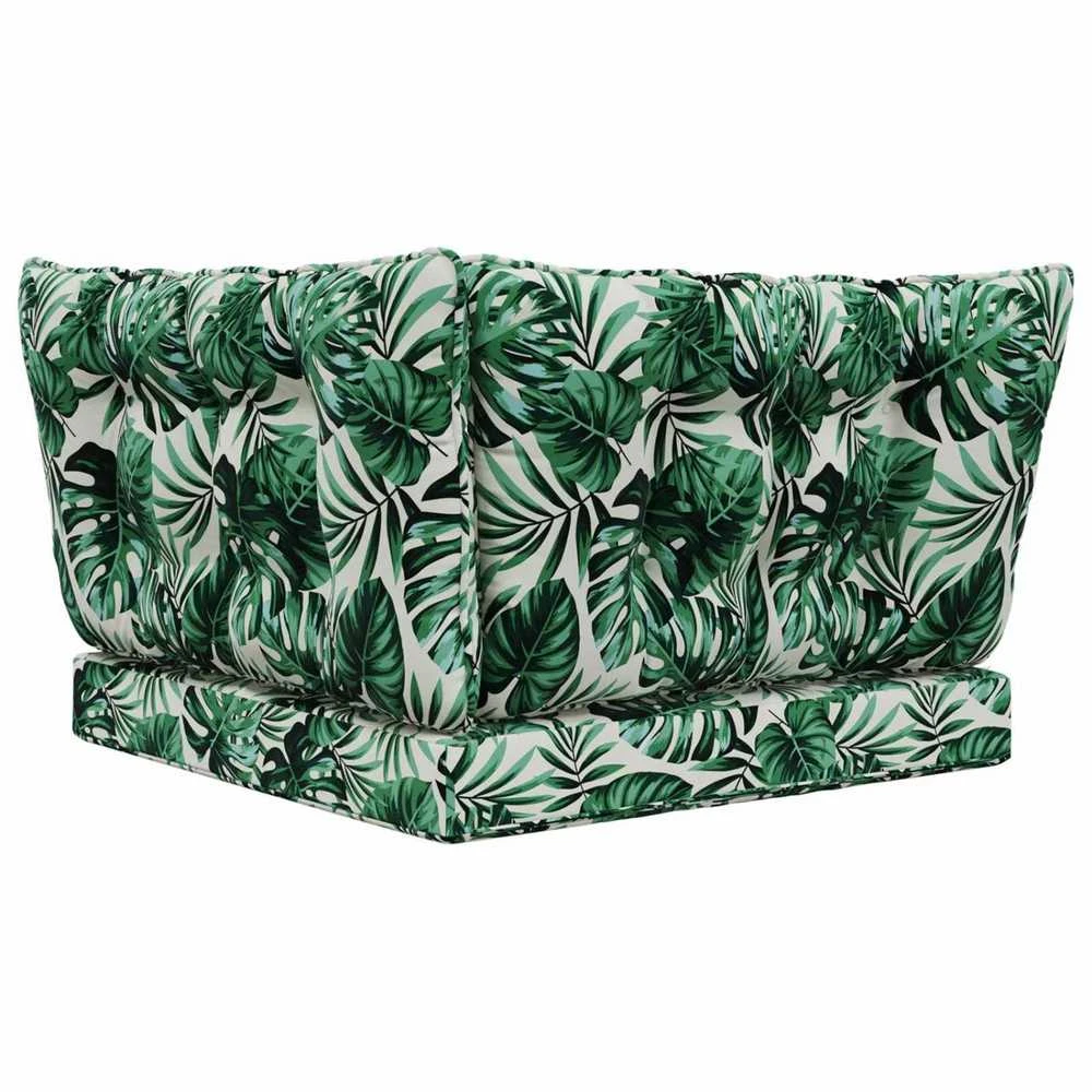Lauko sofa pagalvėlė Poliesteris Lapų raštas 68,5 x 68,5 cm