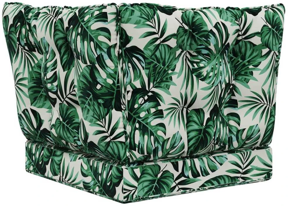 Lauko sofa pagalvėlė Poliesteris Lapų raštas 50,5 x 50,5 cm