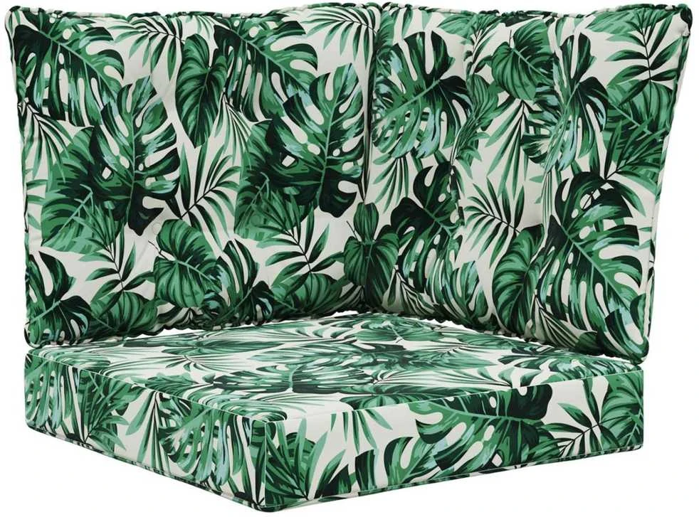Lauko sofa pagalvėlė Poliesteris Lapų raštas 50,5 x 50,5 cm