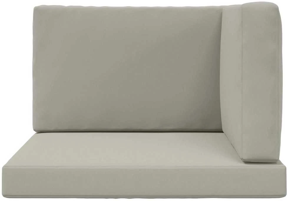 Lauko sofa pagalvėlė Poliesteris Pilka 80 x 80 cm