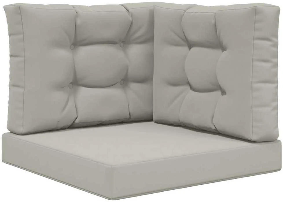 Lauko sofa pagalvėlė Poliesteris Pilka 60 x 60 cm